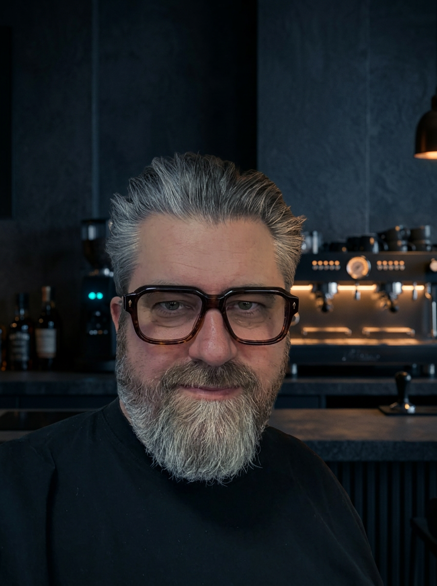 Anton Simberg, barista och grundare av Boka Barista